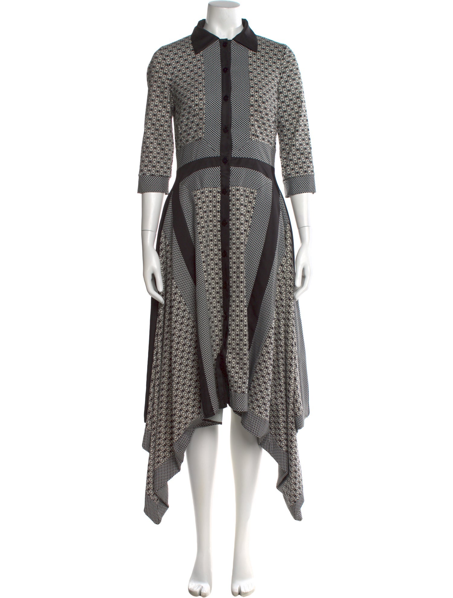 Lilia Stogova Printed Long Dress