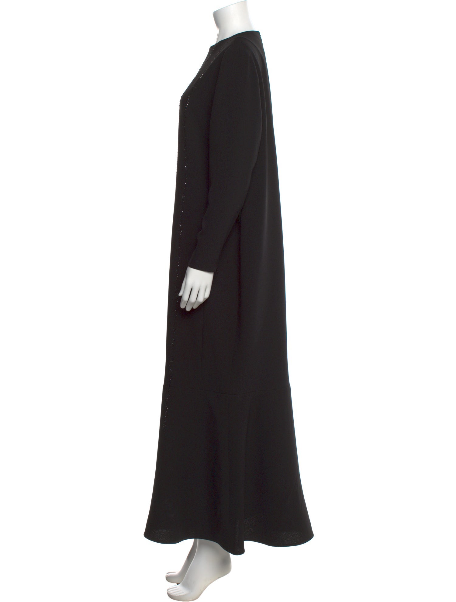 Lilia Stogova Crew Neck Long Dress