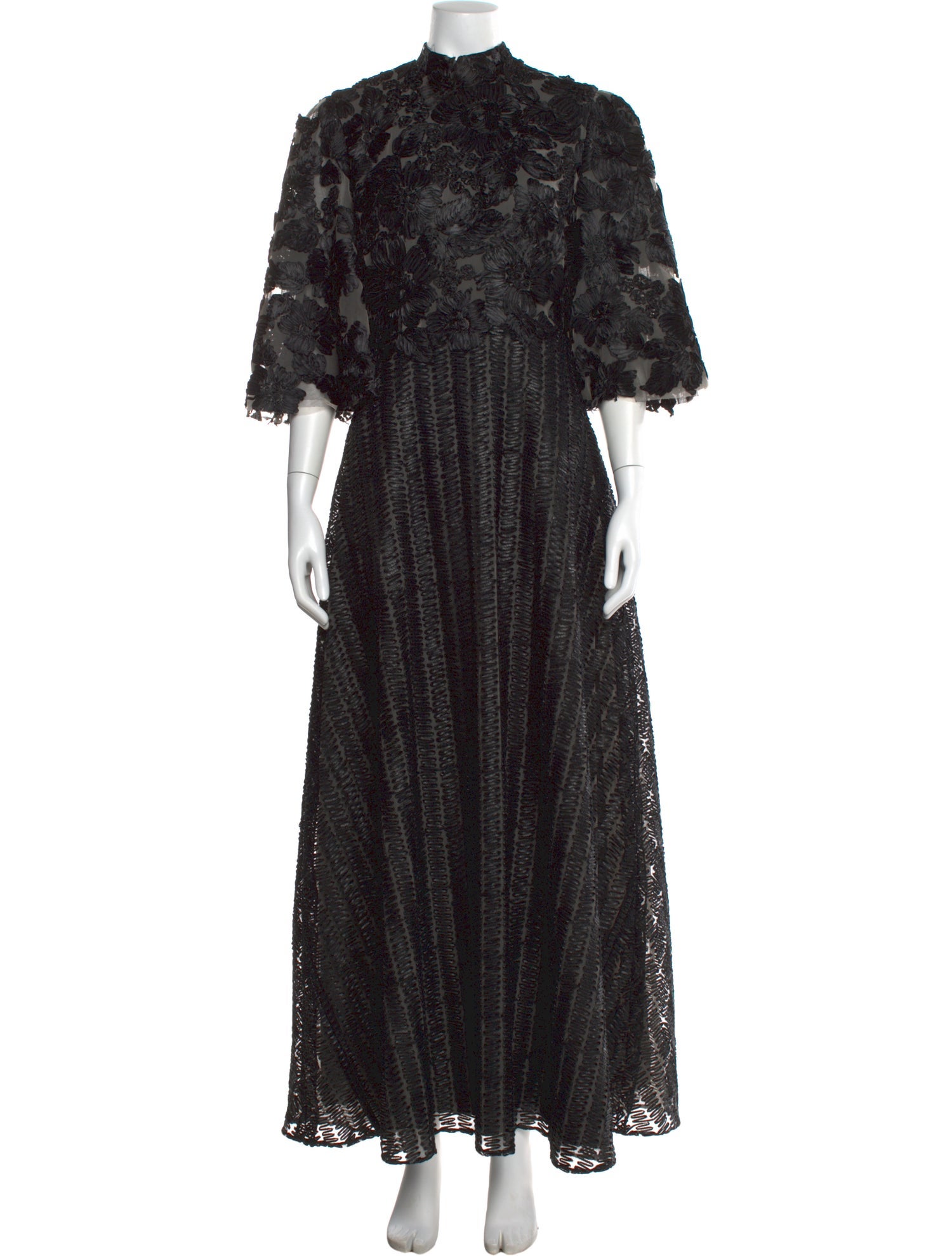 Lilia Stogova Floral Print Long Dress