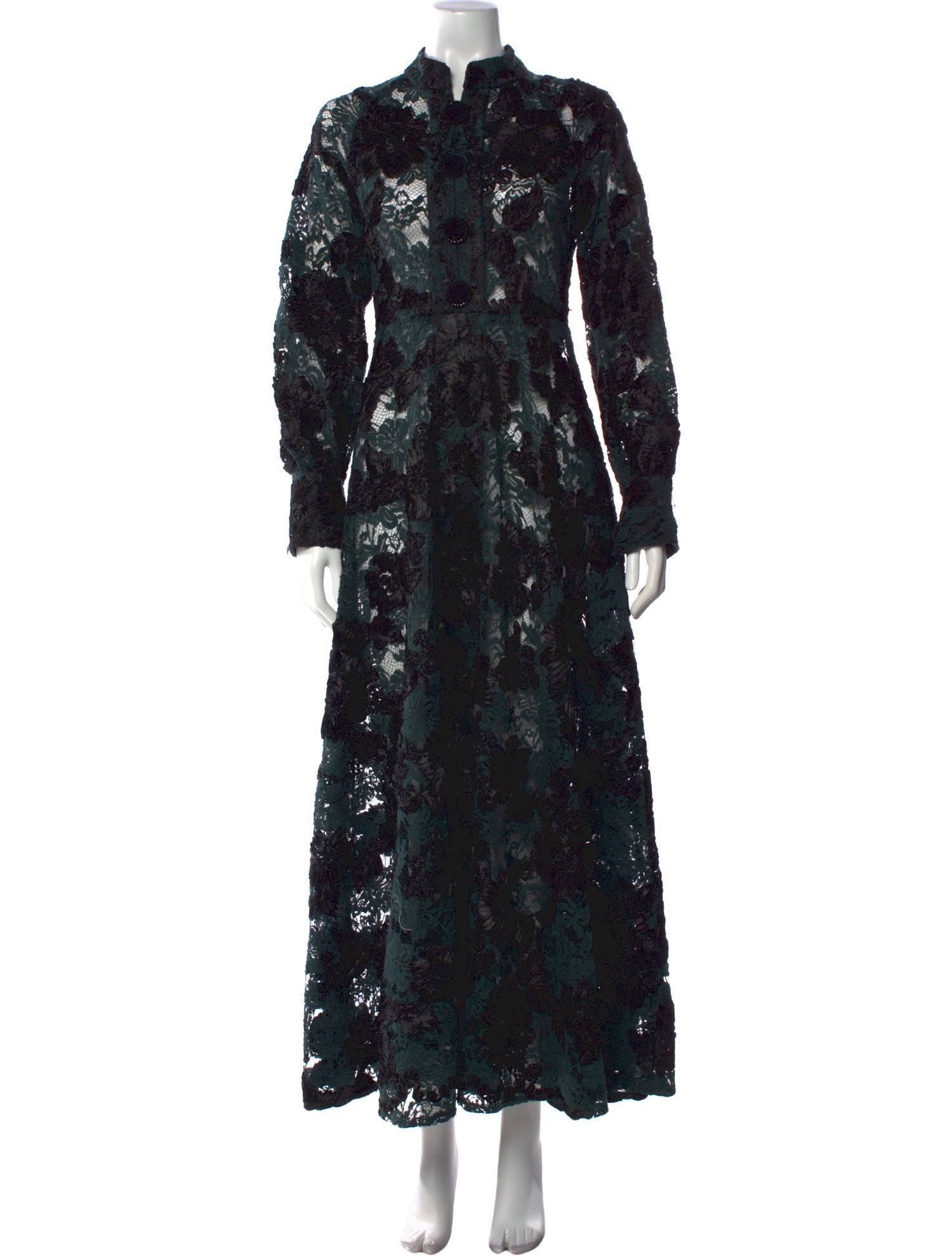 Lilia Stogova Lace Long Dress