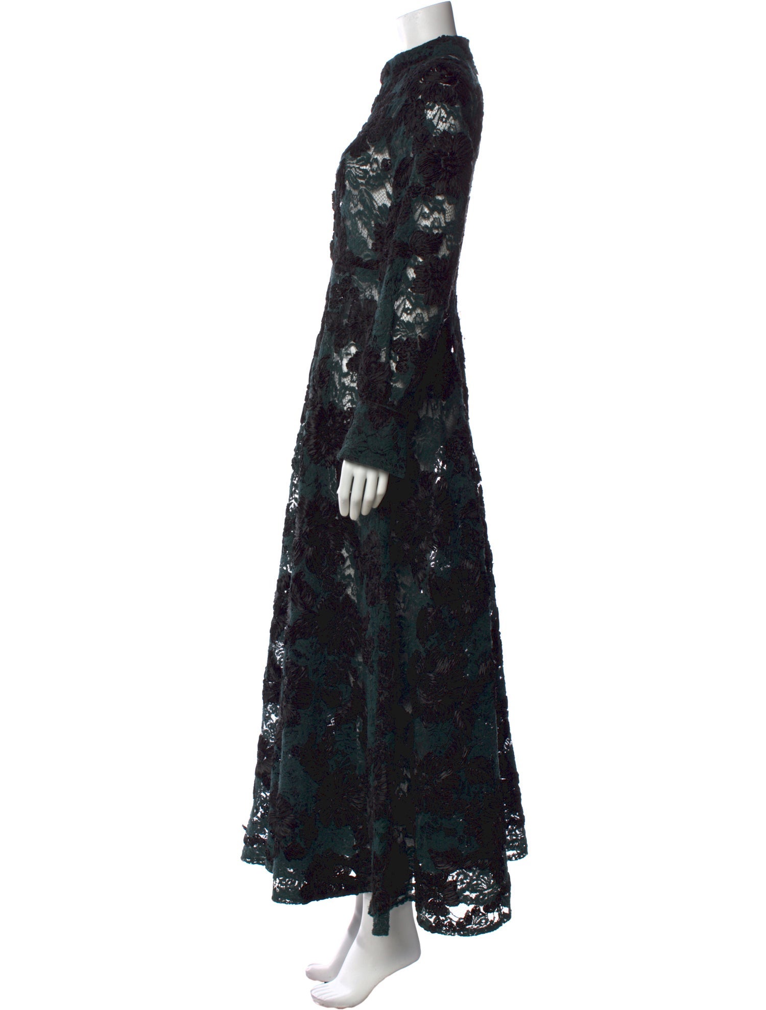 Lilia Stogova Lace Long Dress