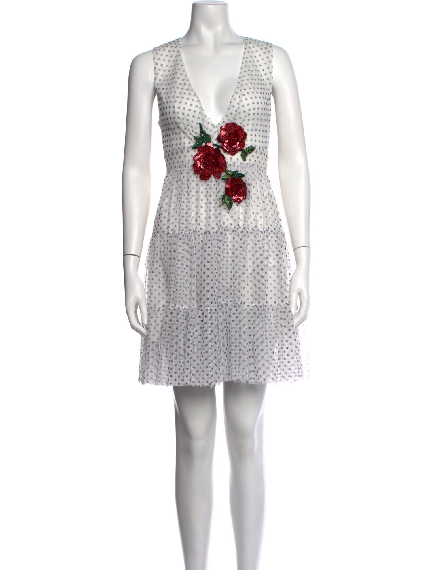 Lilia Stogova Printed Mini Dress