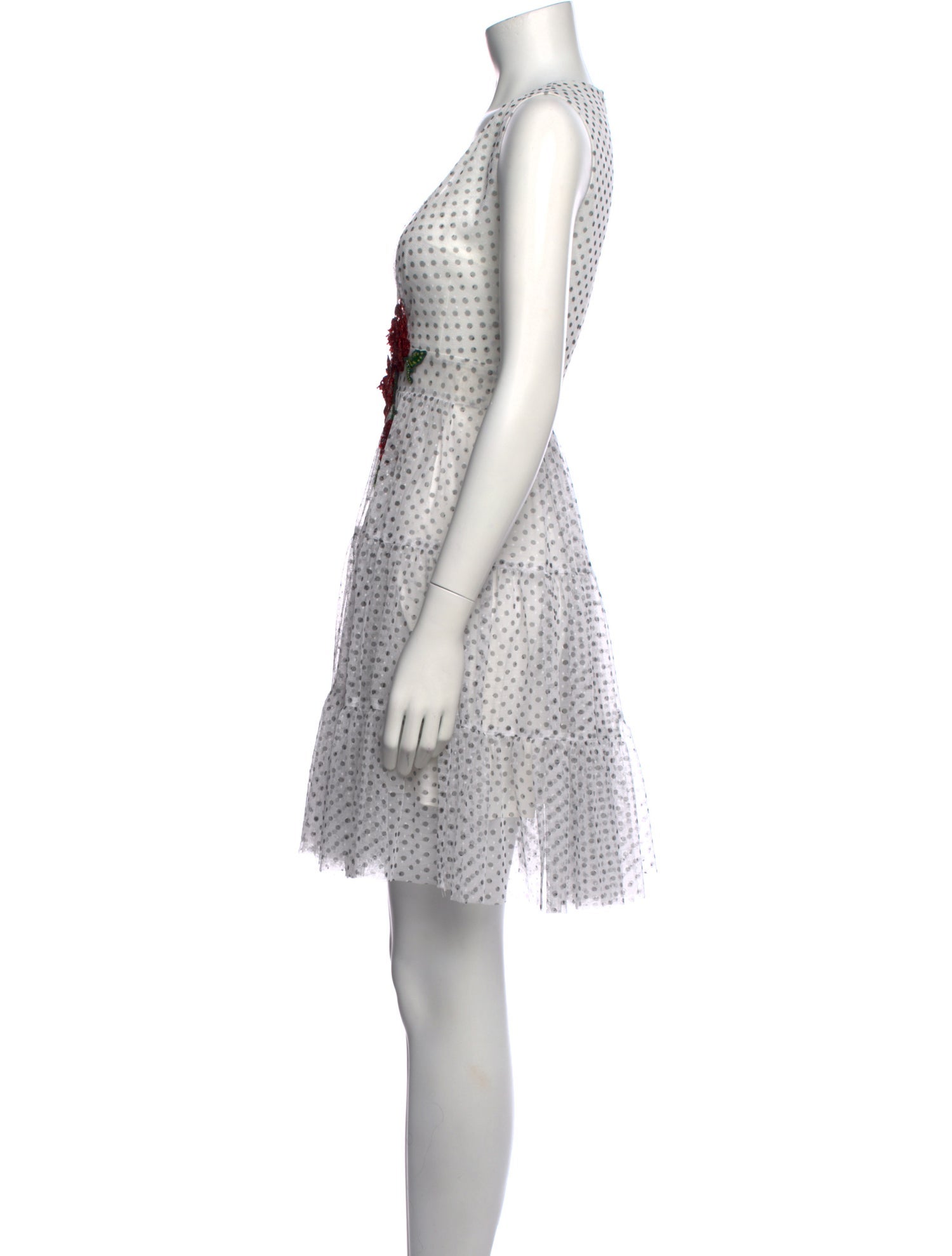 Lilia Stogova Printed Mini Dress