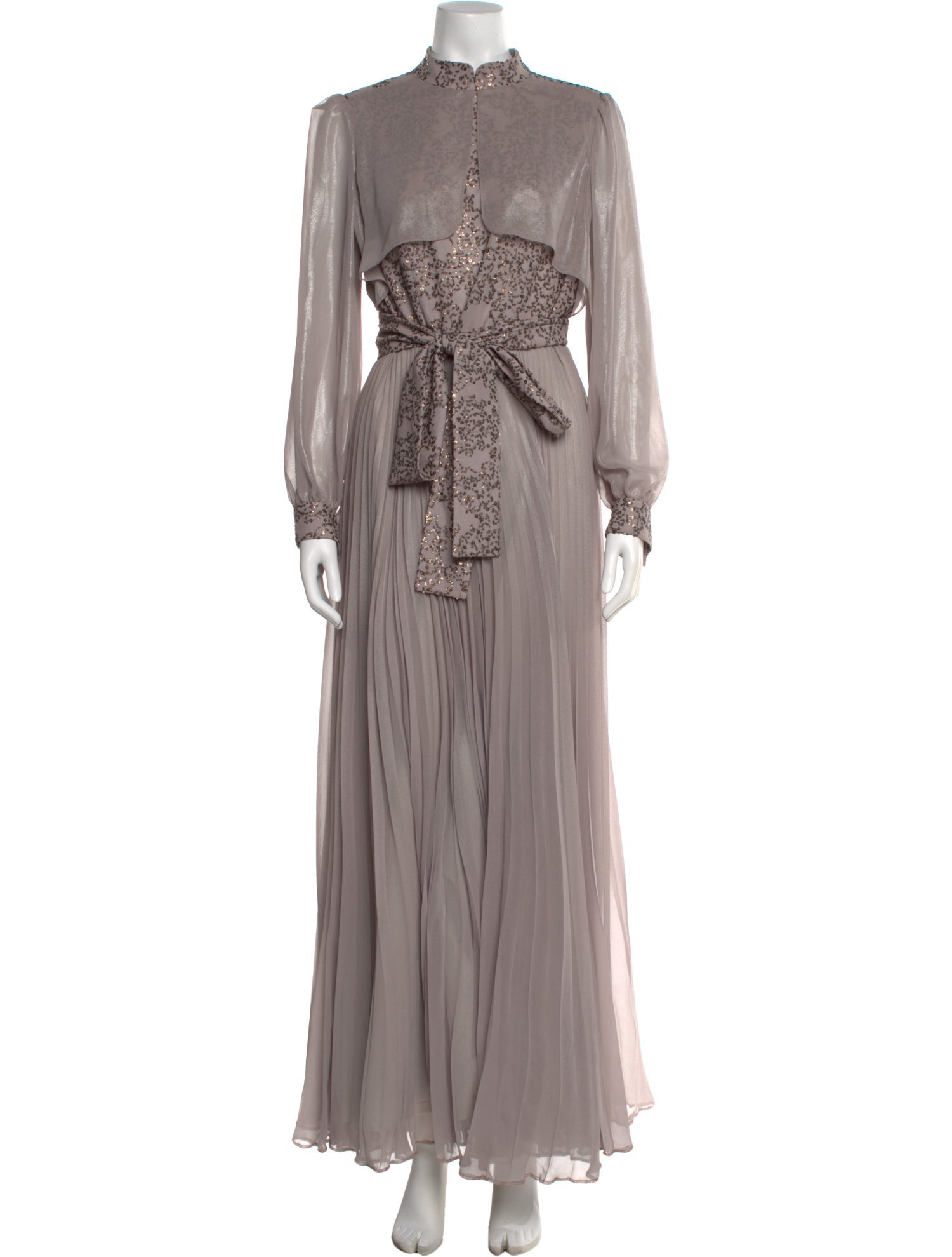 Lilia Stogova Silk Long Dress