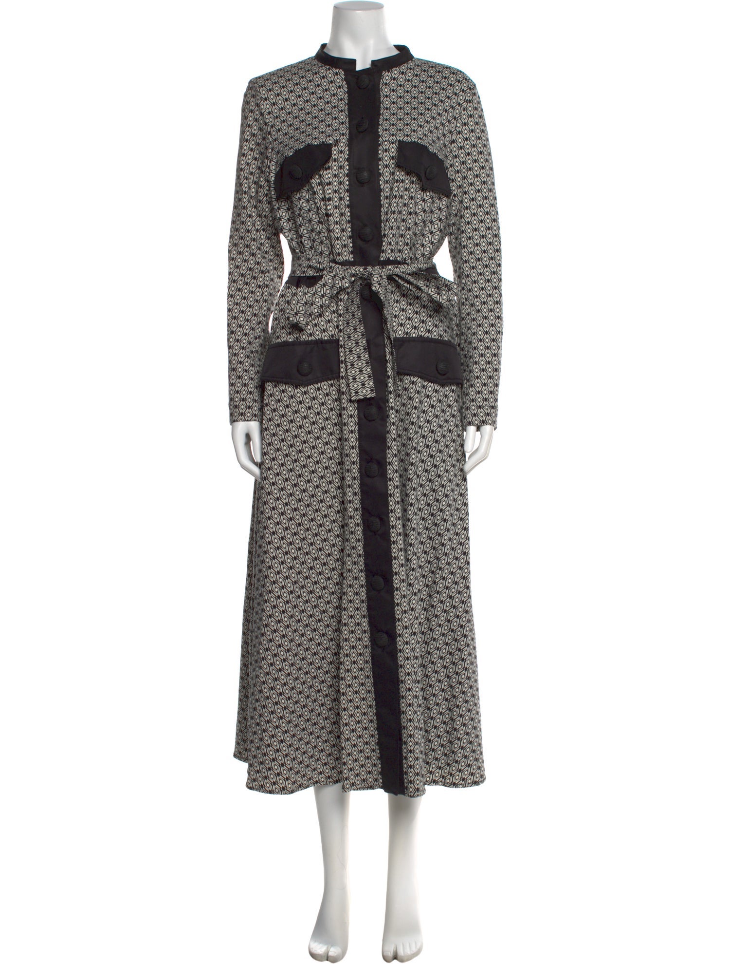 Lilia Stogova Printed Long Dress