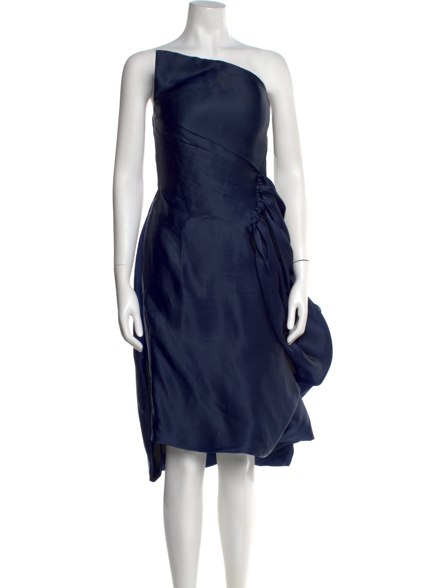 Lilia Stogova One-Shoulder Mini Dress