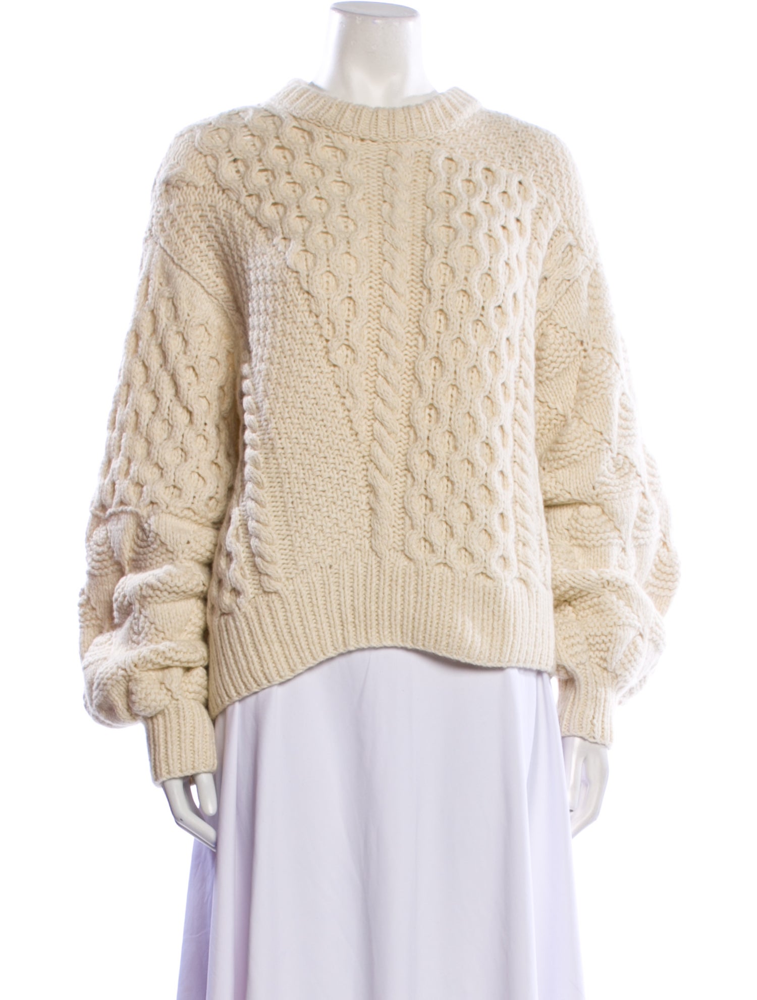 Letanne Cashmere Crew Neck Sweater