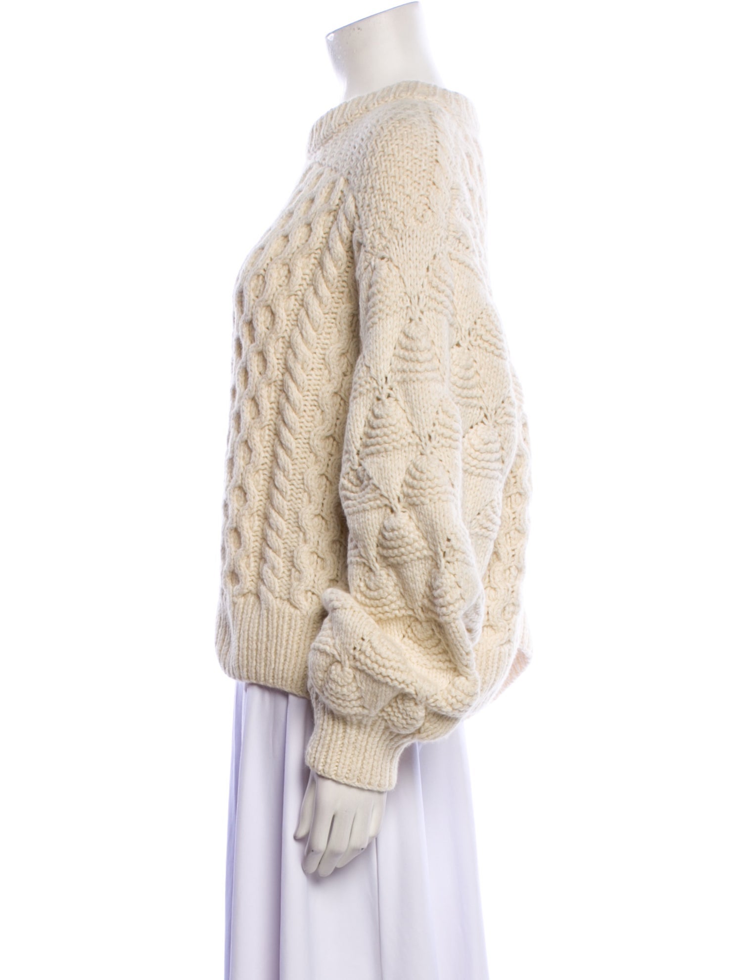 Letanne Cashmere Crew Neck Sweater