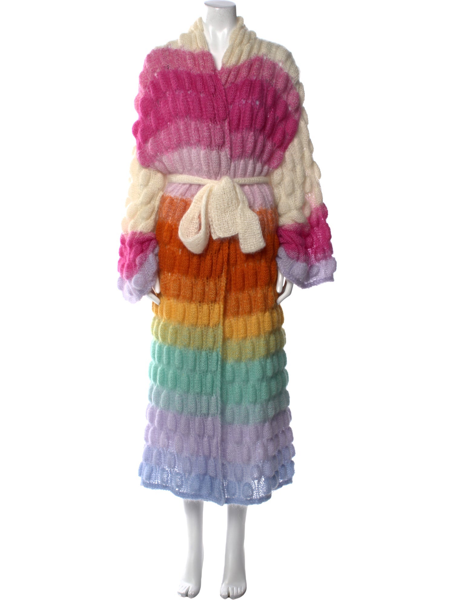 Letanne Mohair Striped Sweater