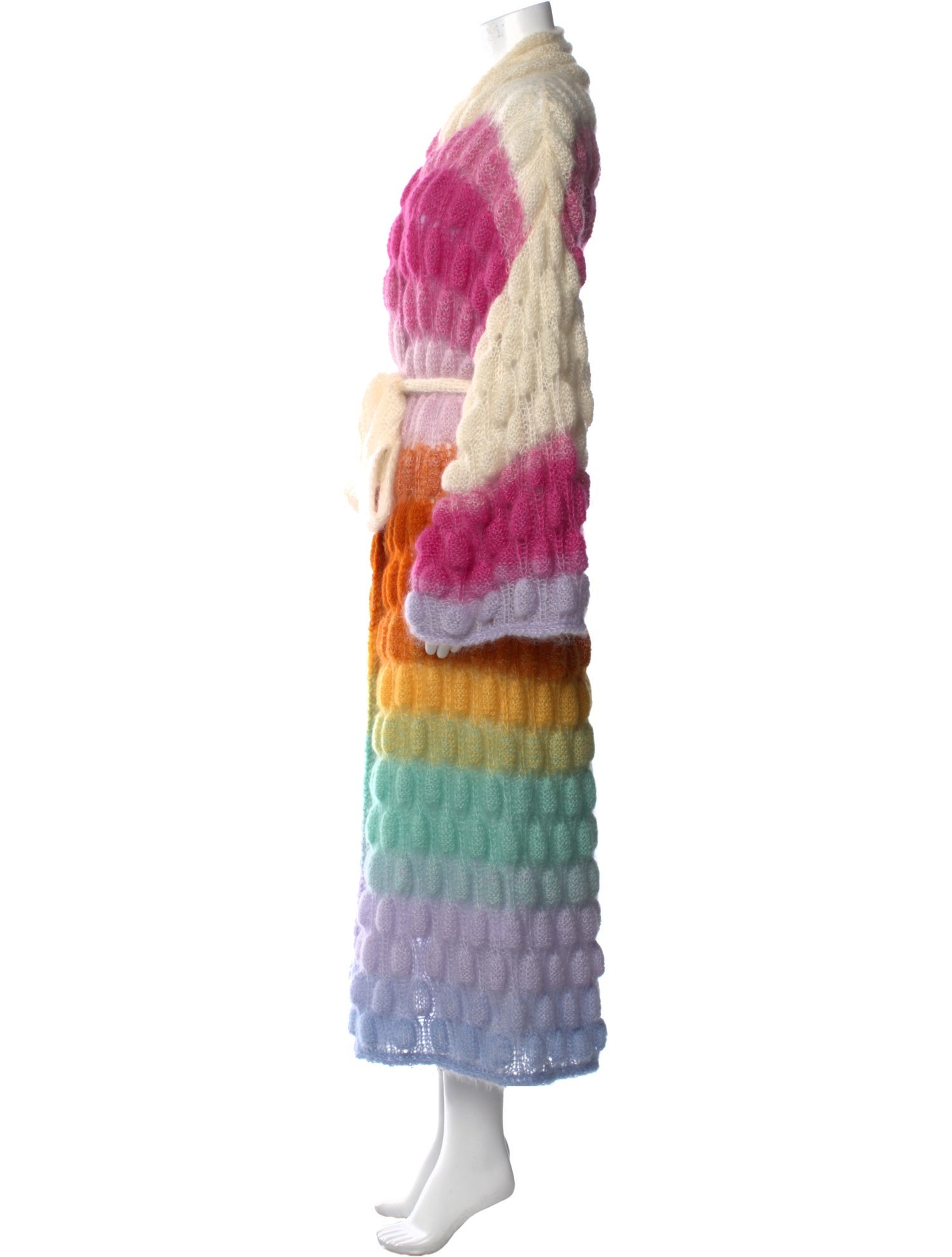 Letanne Mohair Striped Sweater