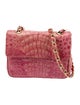 Lana Marks Embossed Leather Crossbody Bag
