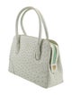 Lana Marks Ostrich Top Handle Bag