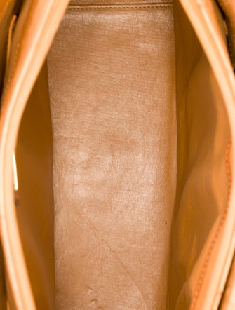 Lana Marks Ostrich Top Handle Bag