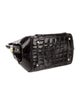 Lana Marks Alligator Top Handle Bag