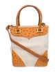 Lana Marks Canvas Top Handle Bag