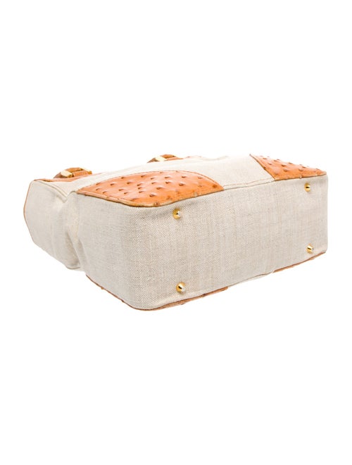 Lana Marks Canvas Top Handle Bag