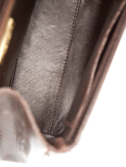 Lana Marks Lizard Top Handle Bag