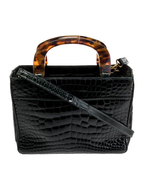 Lana Marks Alligator Crossbody Bag