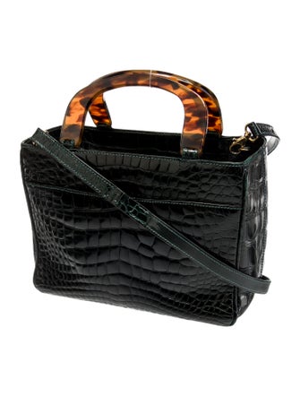 Lana Marks Alligator Crossbody Bag