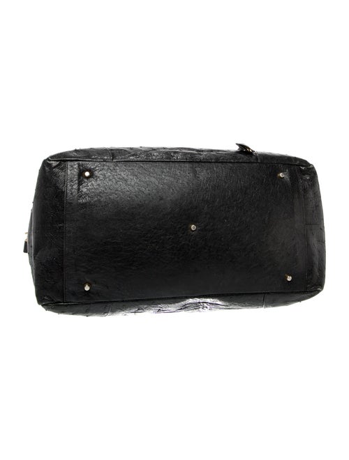 Lana Marks Ostrich Tote