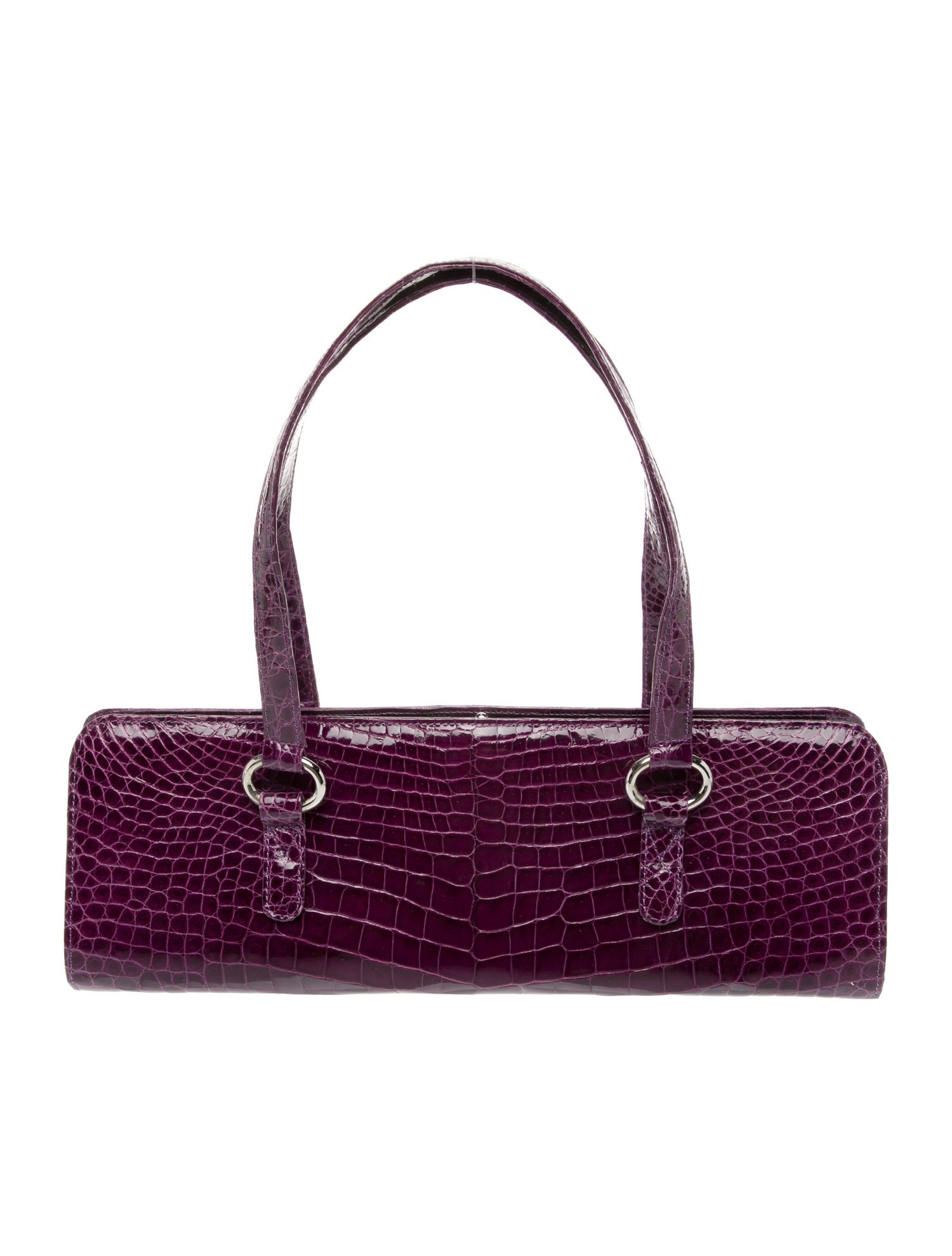 Lana Marks Crocodile Shoulder Bag