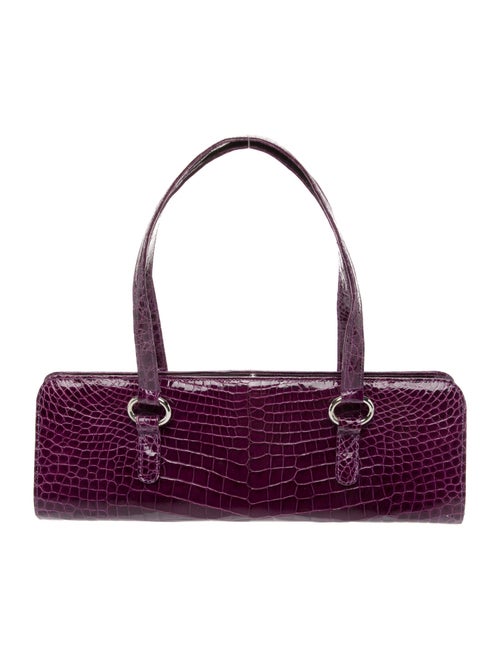 Lana Marks Crocodile Shoulder Bag