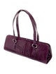 Lana Marks Crocodile Shoulder Bag