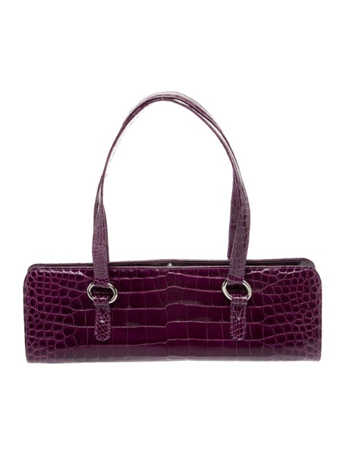 Lana Marks Crocodile Shoulder Bag