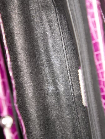 Lana Marks Crocodile Shoulder Bag