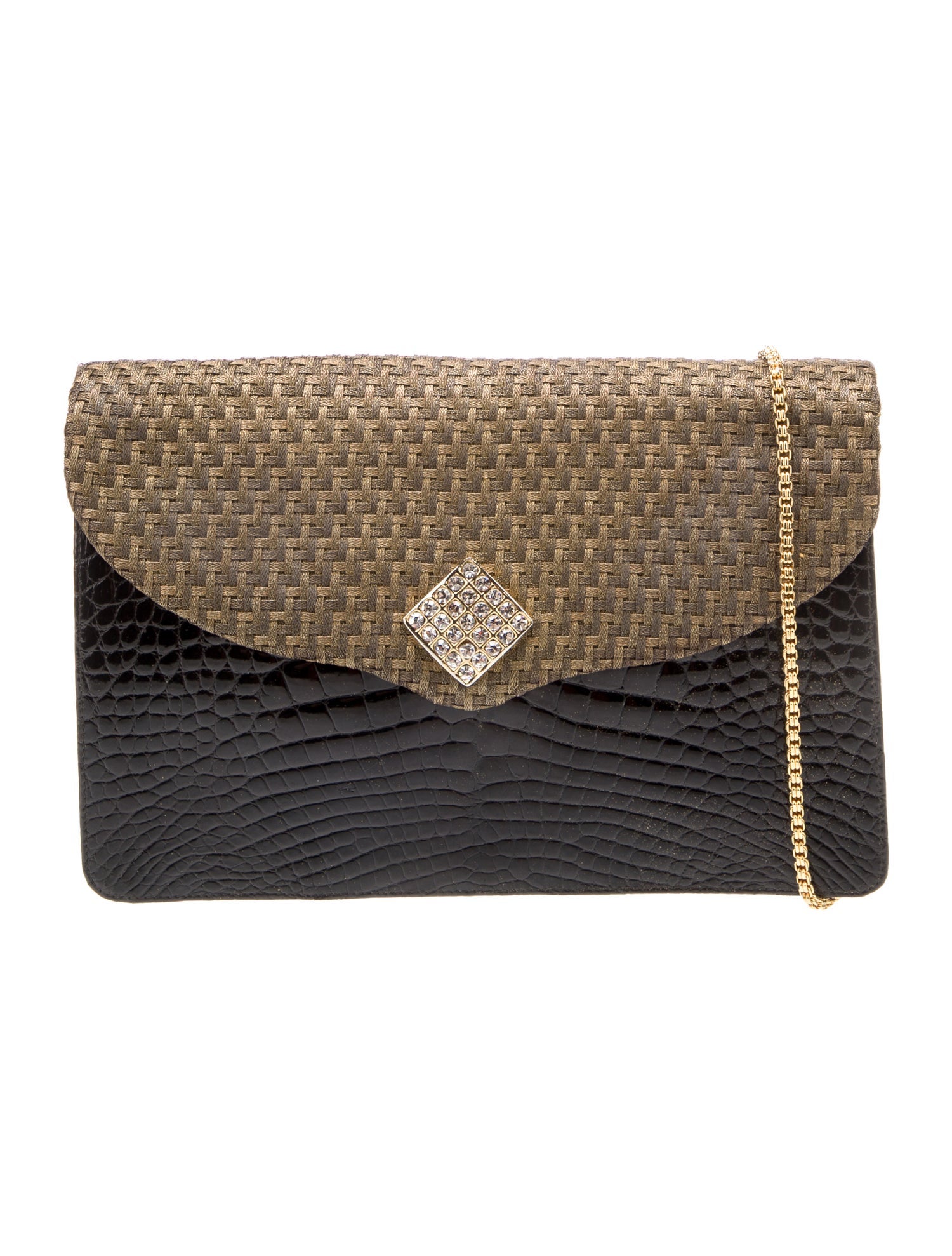 Lana Marks Leather Crossbody Bag