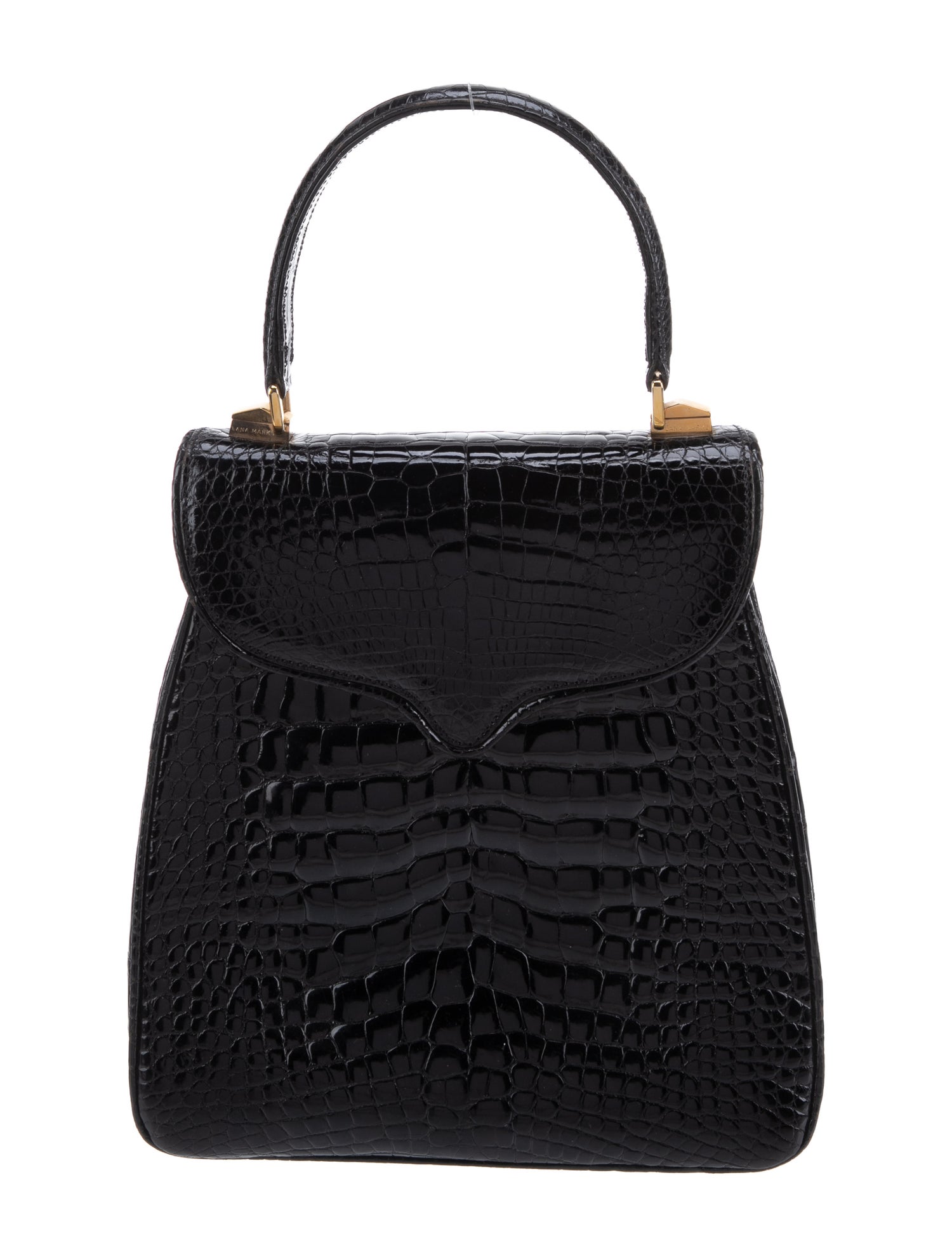 Lana Marks Alligator Top Handle Bag