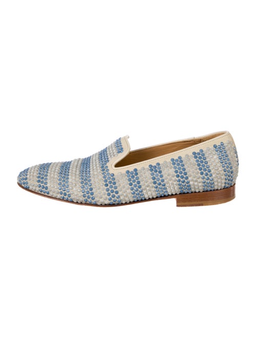 Louis Leeman Suede Striped Loafers