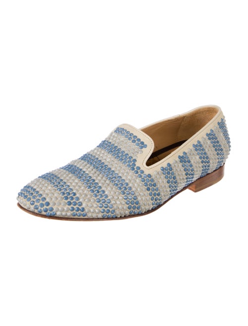 Louis Leeman Suede Striped Loafers