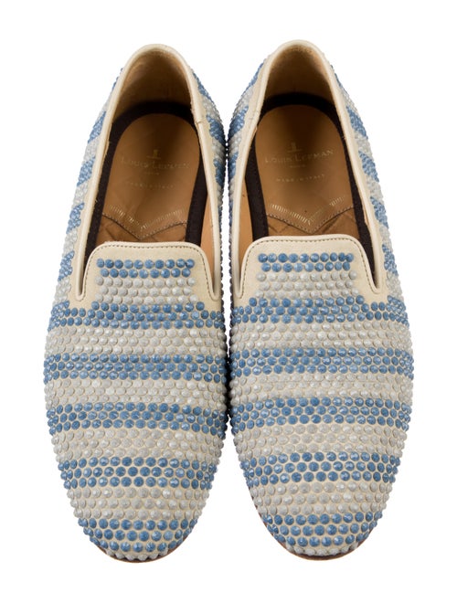 Louis Leeman Suede Striped Loafers