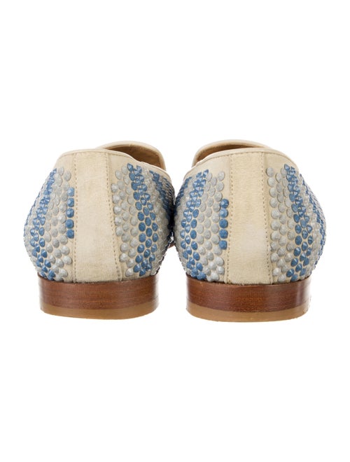 Louis Leeman Suede Striped Loafers