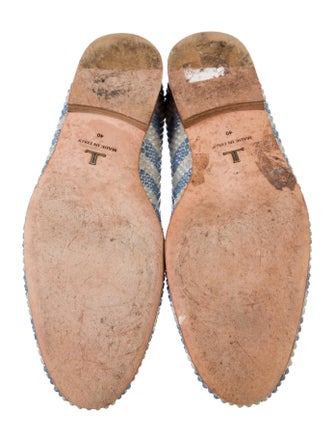 Louis Leeman Suede Striped Loafers