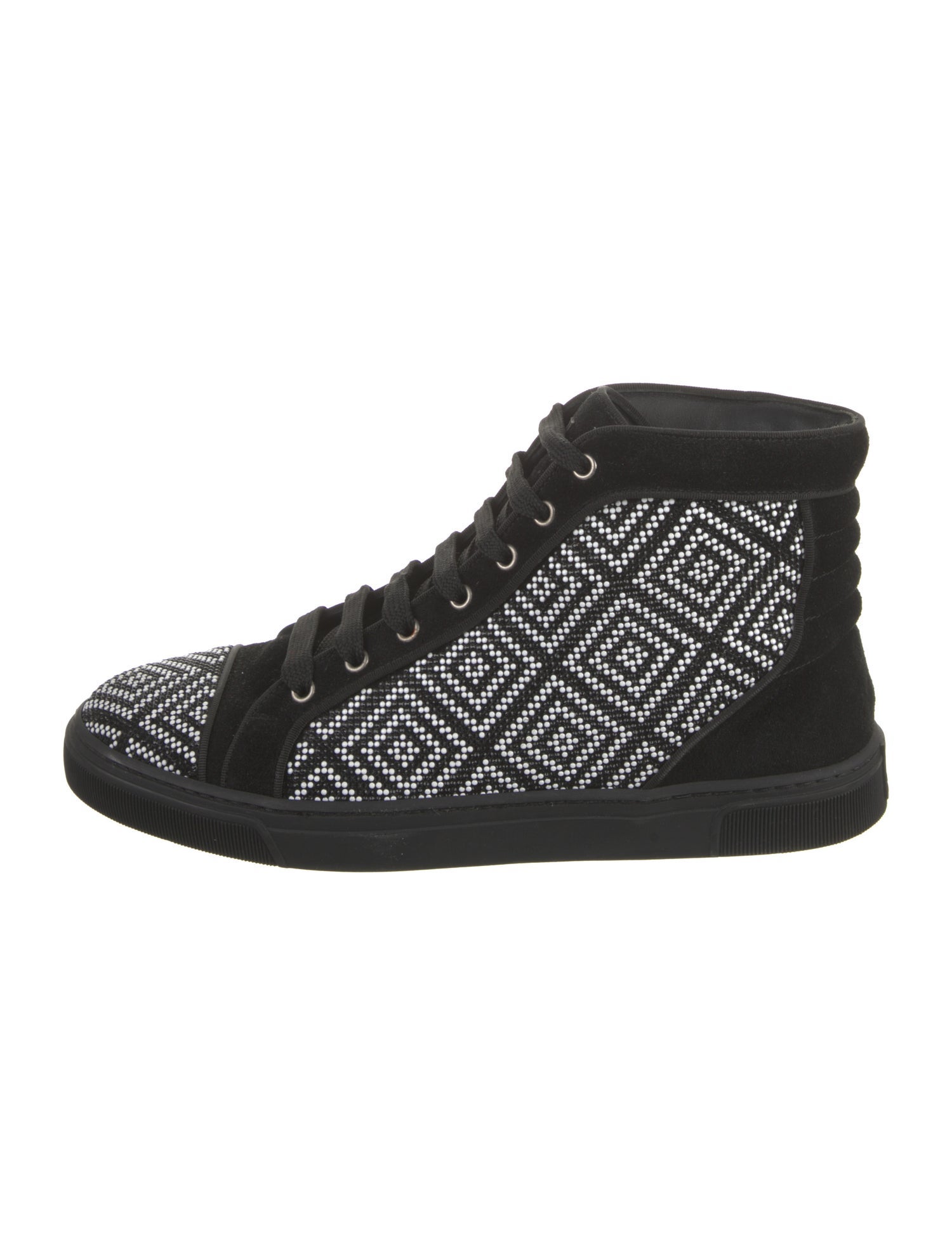 Louis Leeman Suede Printed Sneakers