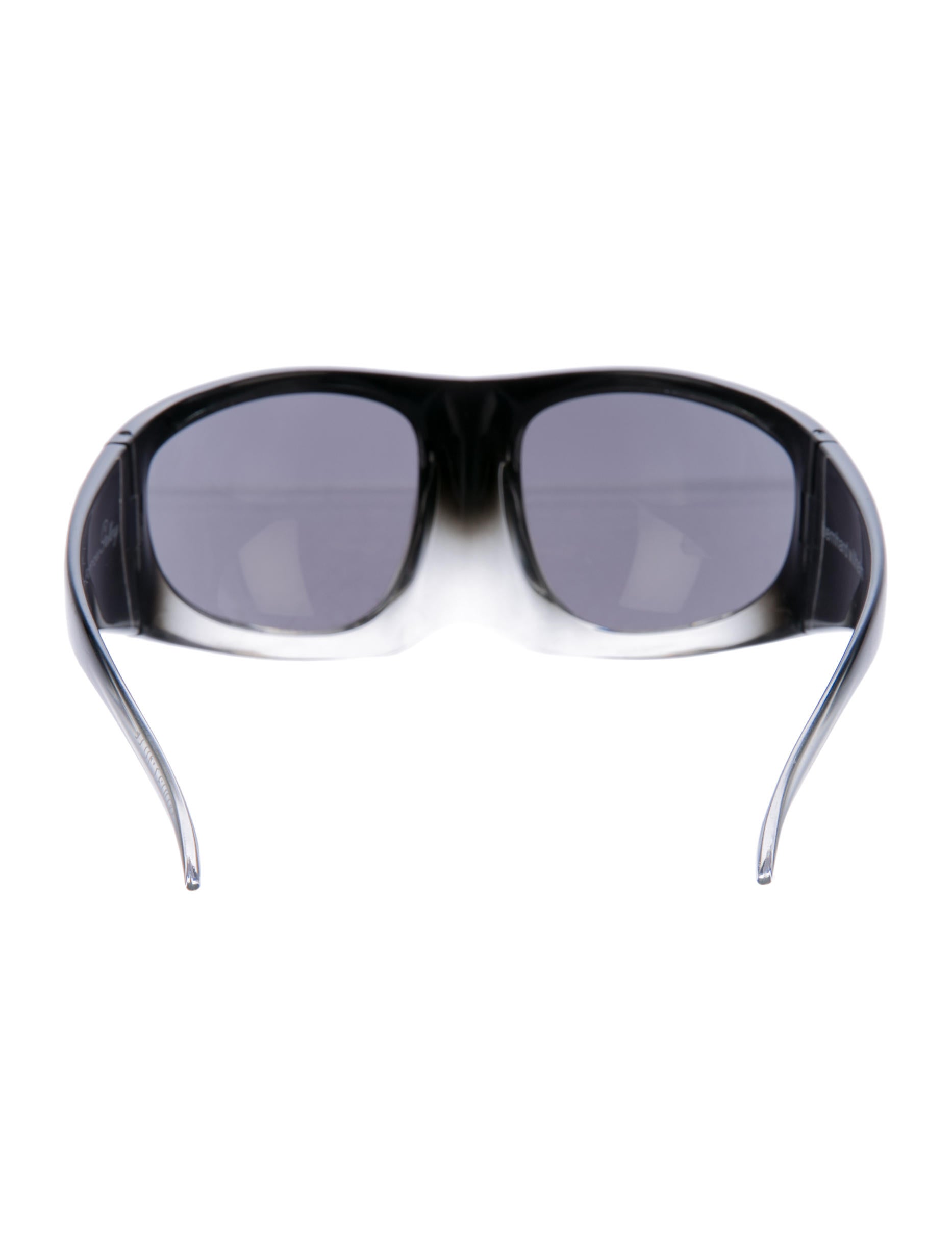 Linda Farrow Bernhard Willhelm Mask Sunglasses - Black Sunglasses