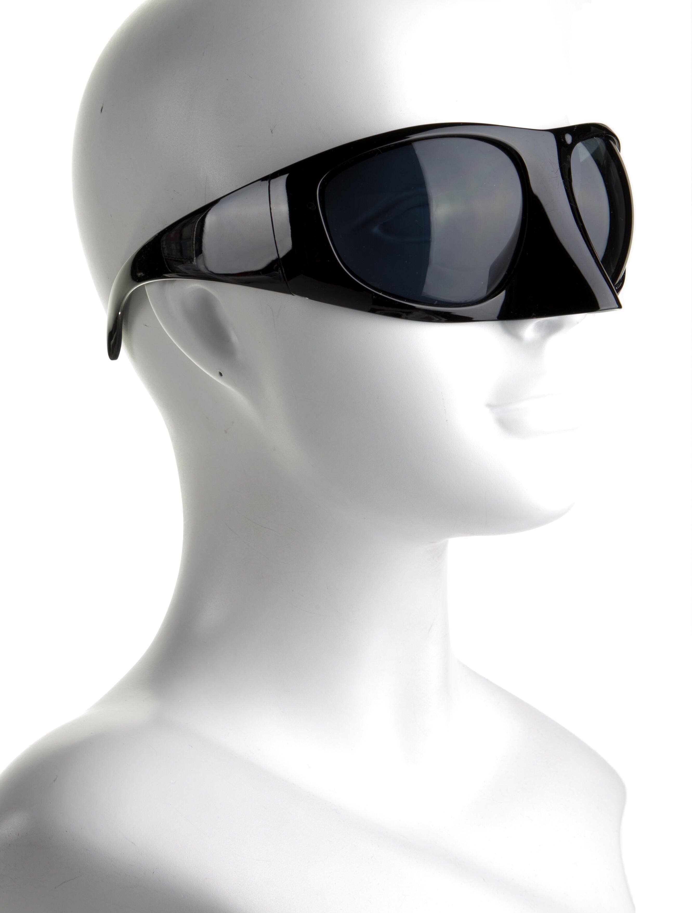 Linda Farrow BERNHARD WILLHELM 3 C7 MASK SUNGLASSES Oversize