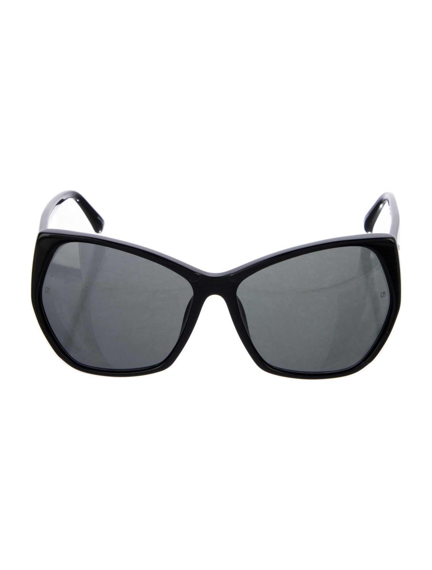 Linda Farrow Oversize Tinted Sunglasses