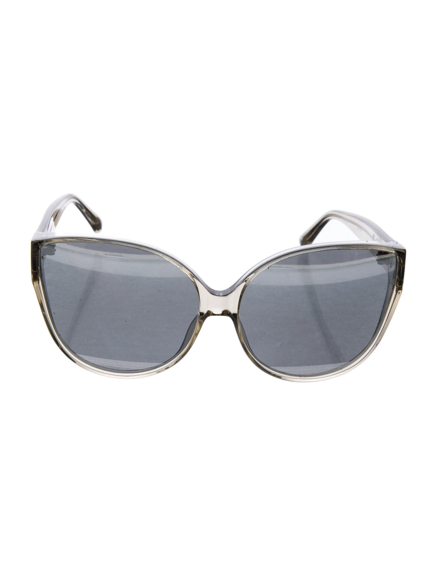 Linda Farrow Oversize Tinted Sunglasses