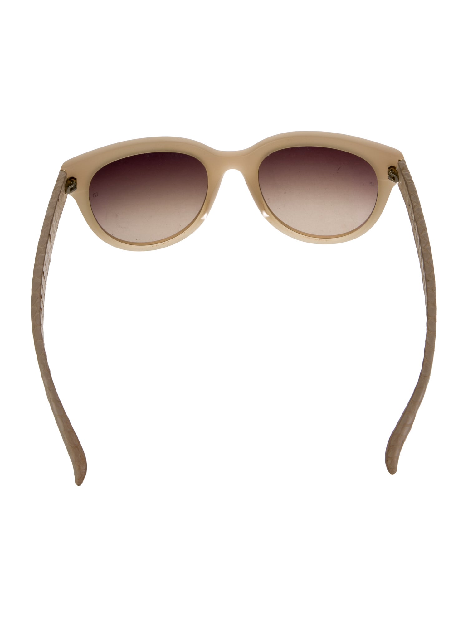 Linda Farrow Oversize Gradient Sunglasses