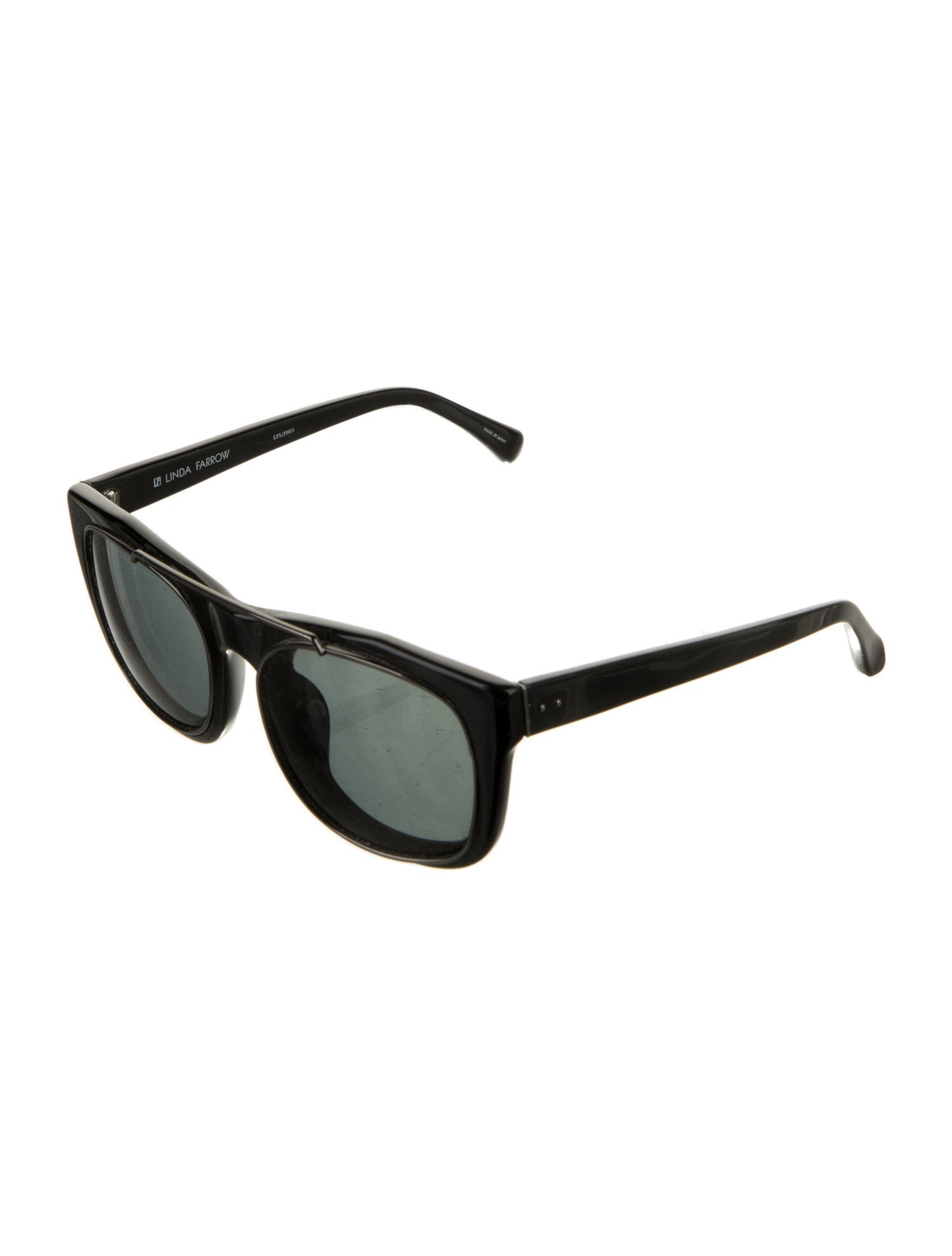 Linda Farrow Wayfarer Tinted Sunglasses