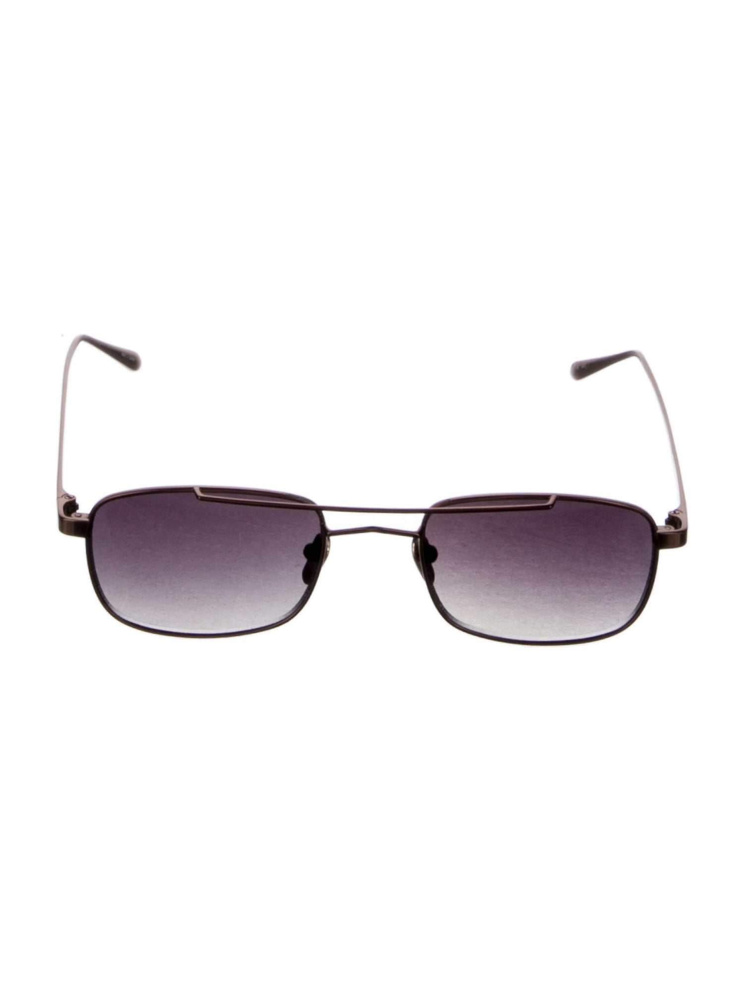 Linda Farrow Square Gradient Sunglasses