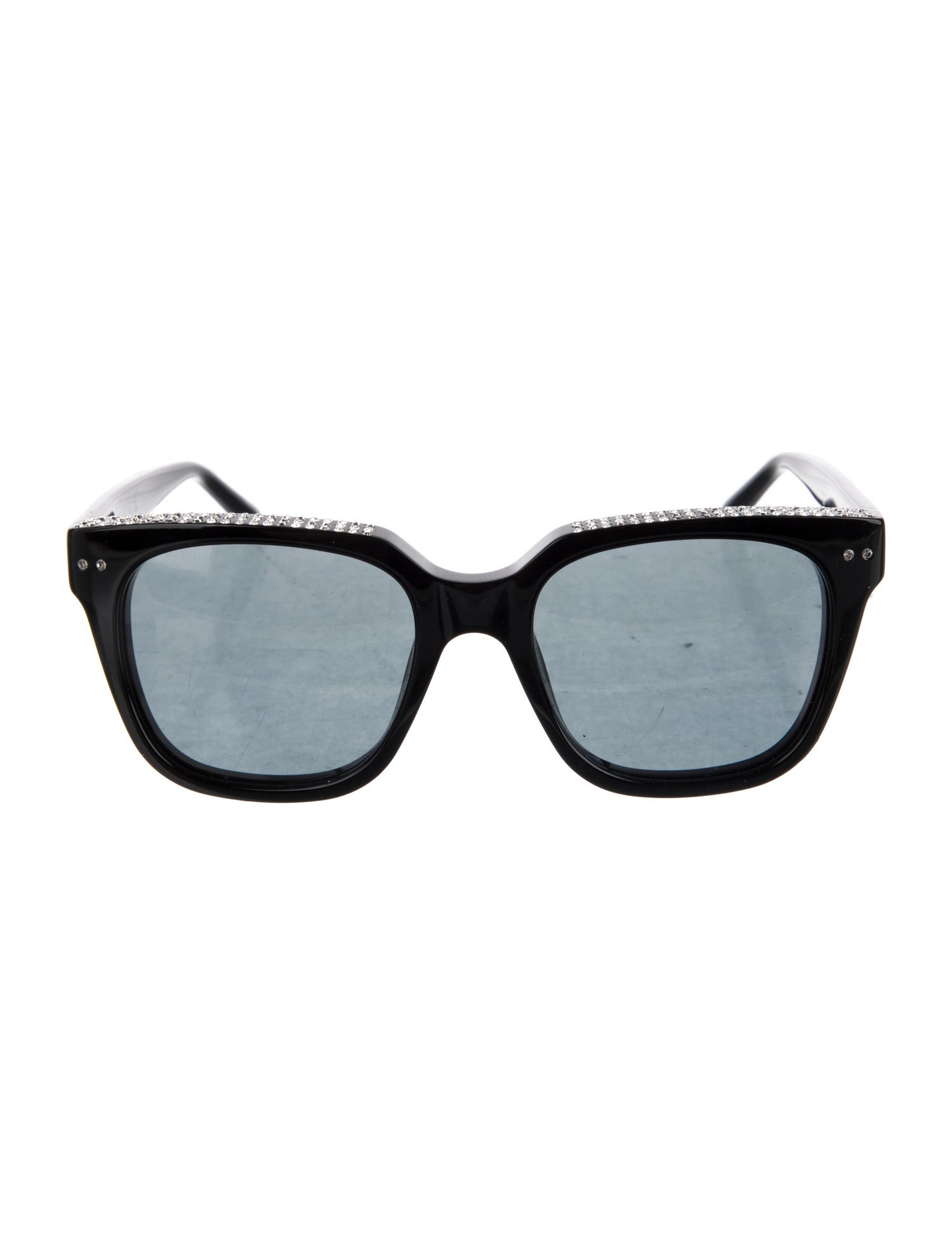 Linda Farrow Wayfarer Mirrored Sunglasses