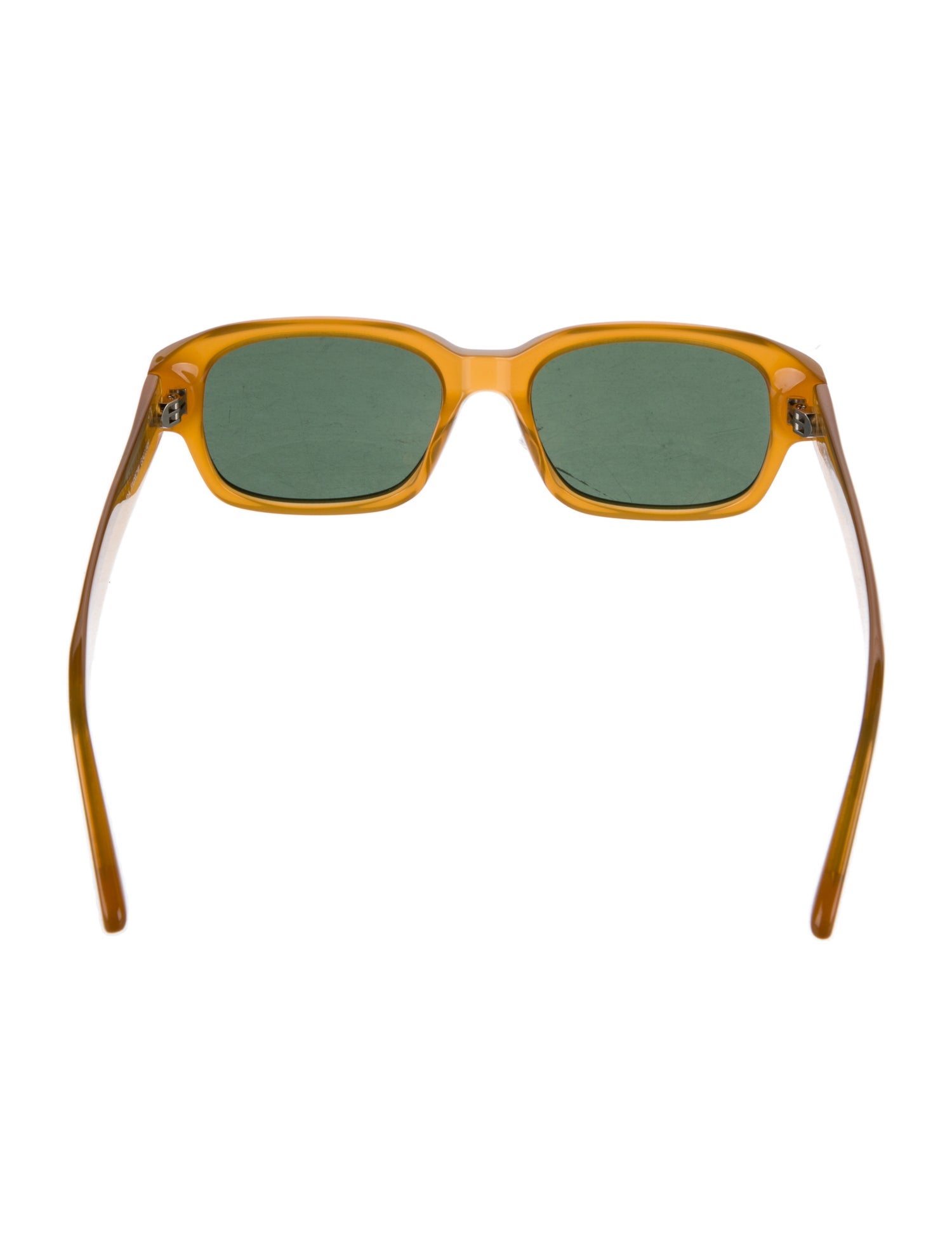 Linda Farrow x Dries Van Noten Square Tinted Sunglasses