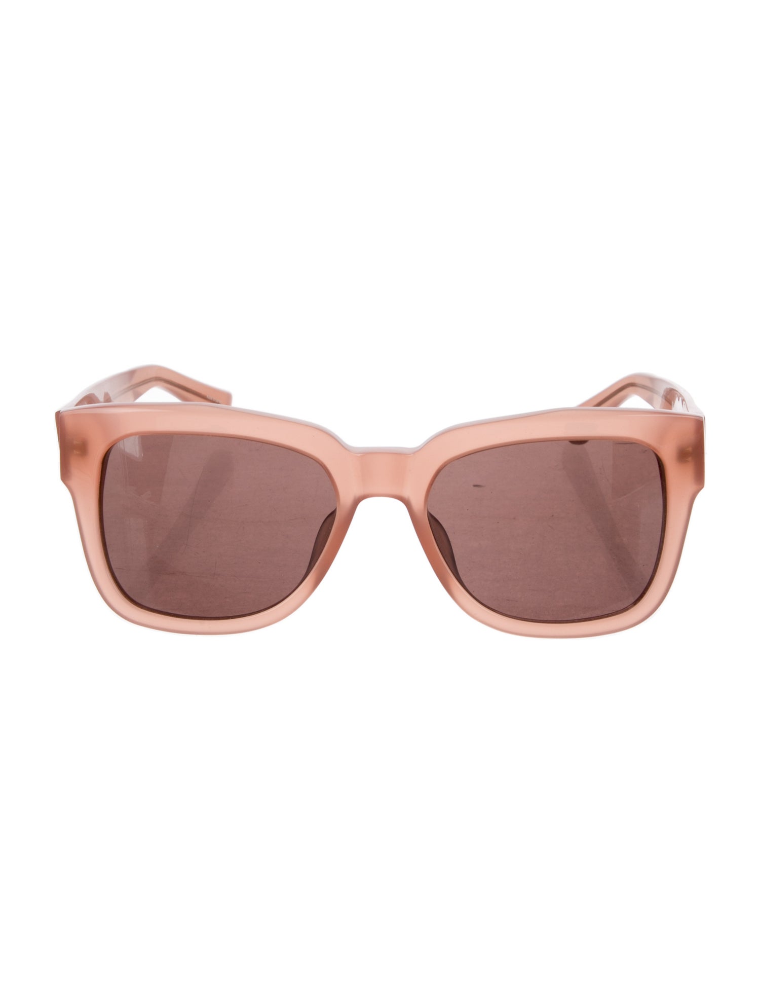 Linda Farrow Wayfarer Tinted Sunglasses