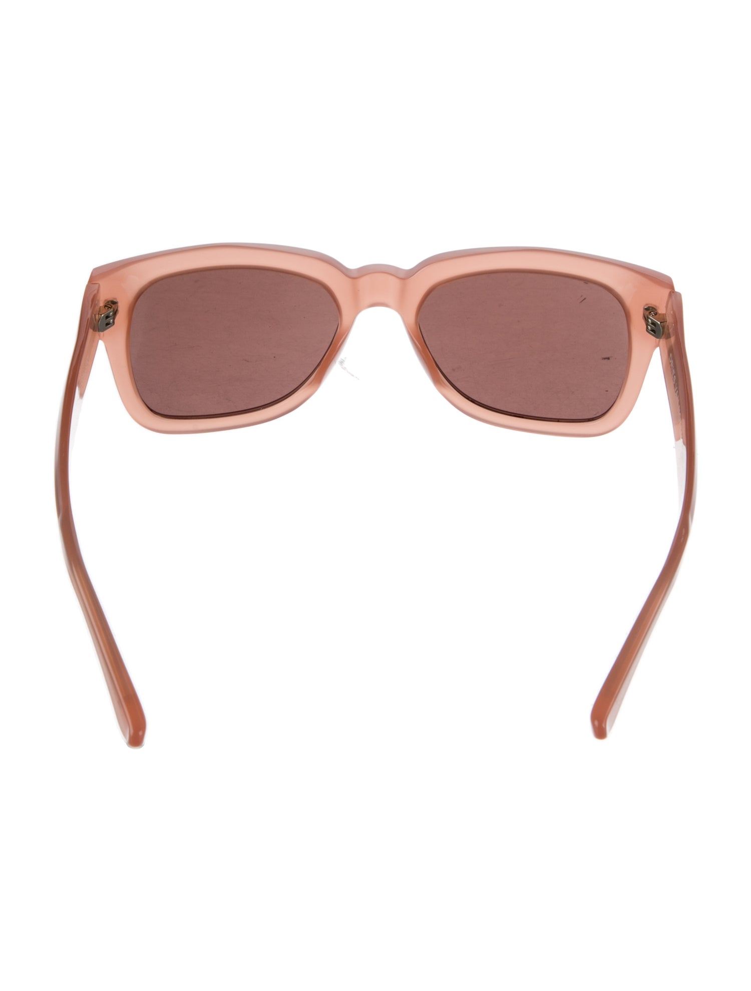 Linda Farrow Wayfarer Tinted Sunglasses