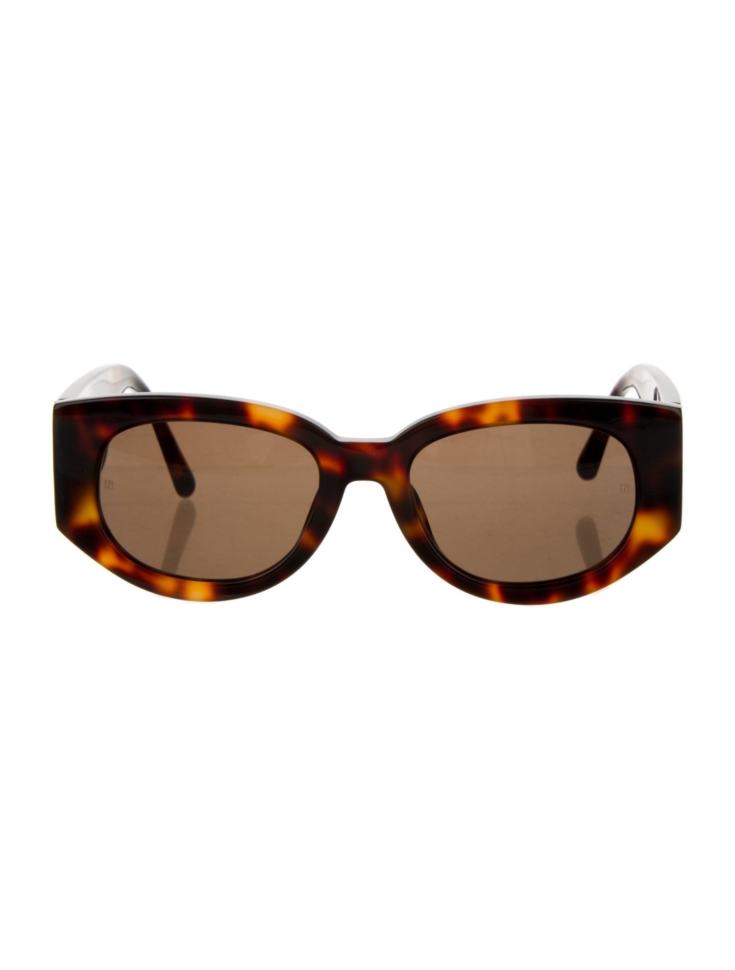 Linda Farrow Lola Round Sunglasses