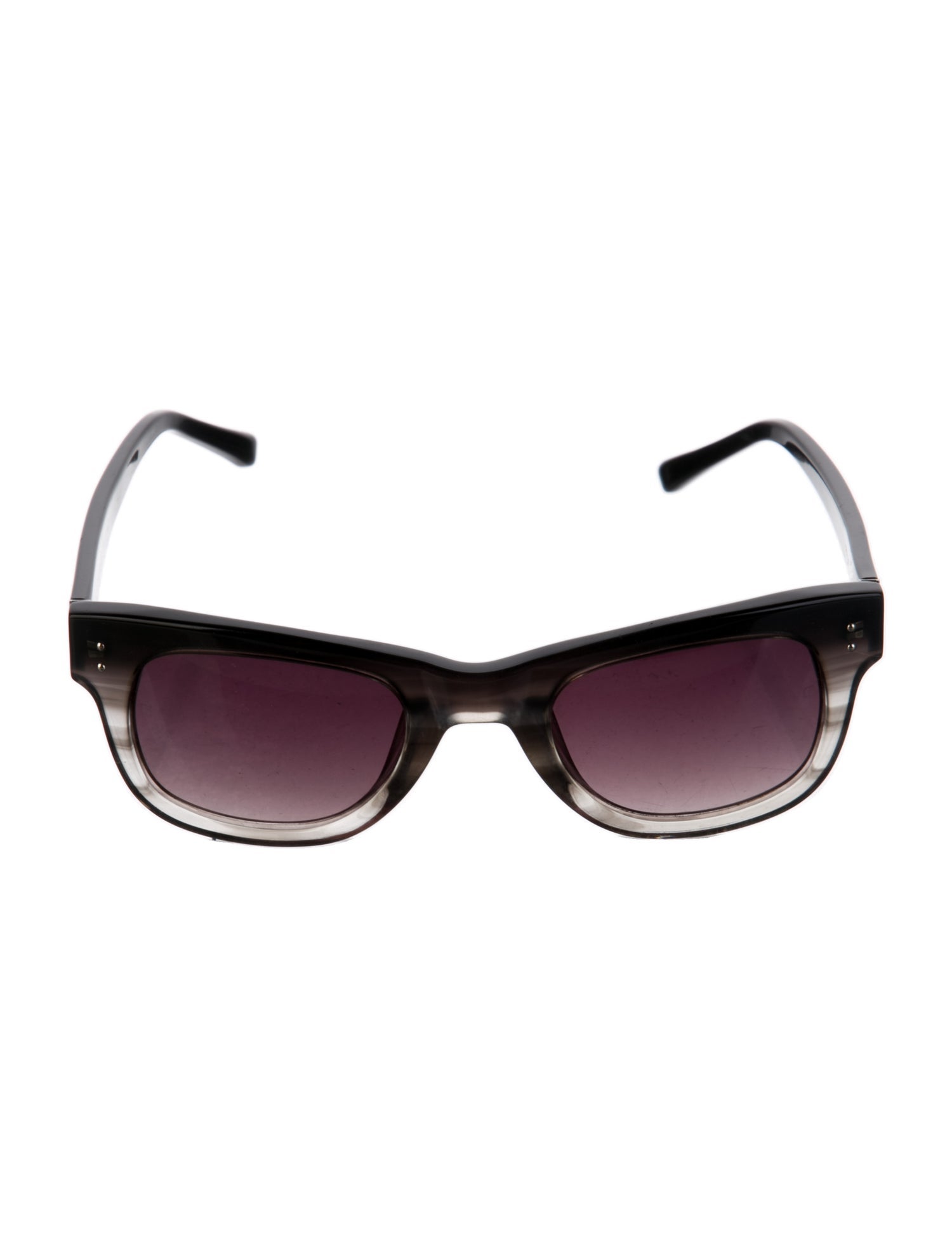 Linda Farrow Wayfarer Gradient Sunglasses